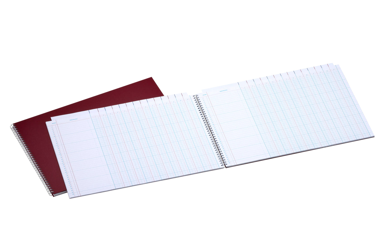 Atlanta - Registre tabulaire 294x452mm 2x14 colonnes 108 pages spirale