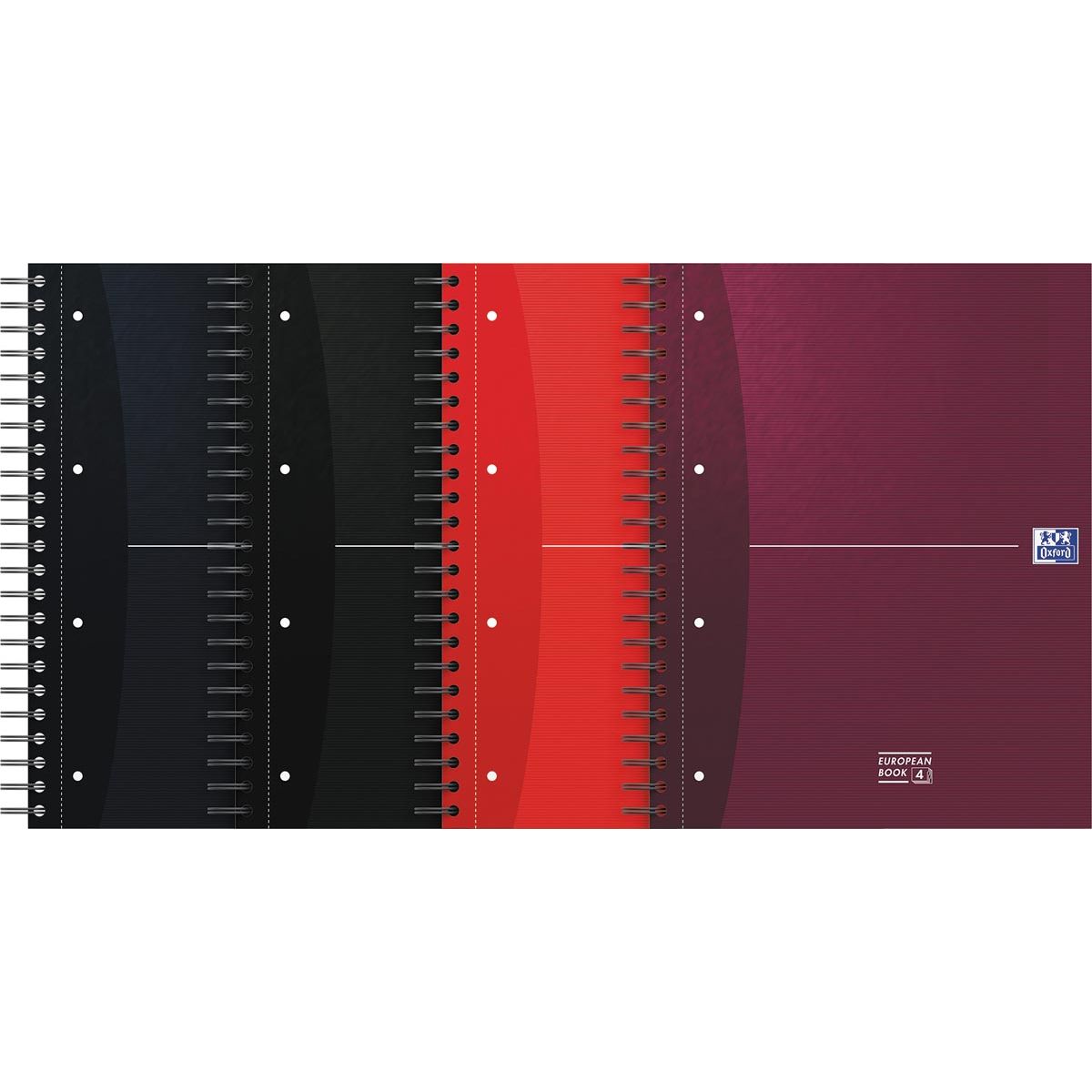 Oxford – Essentials Pea Book, 240 Seiten, ft A4+, kariert, verschiedene Farben