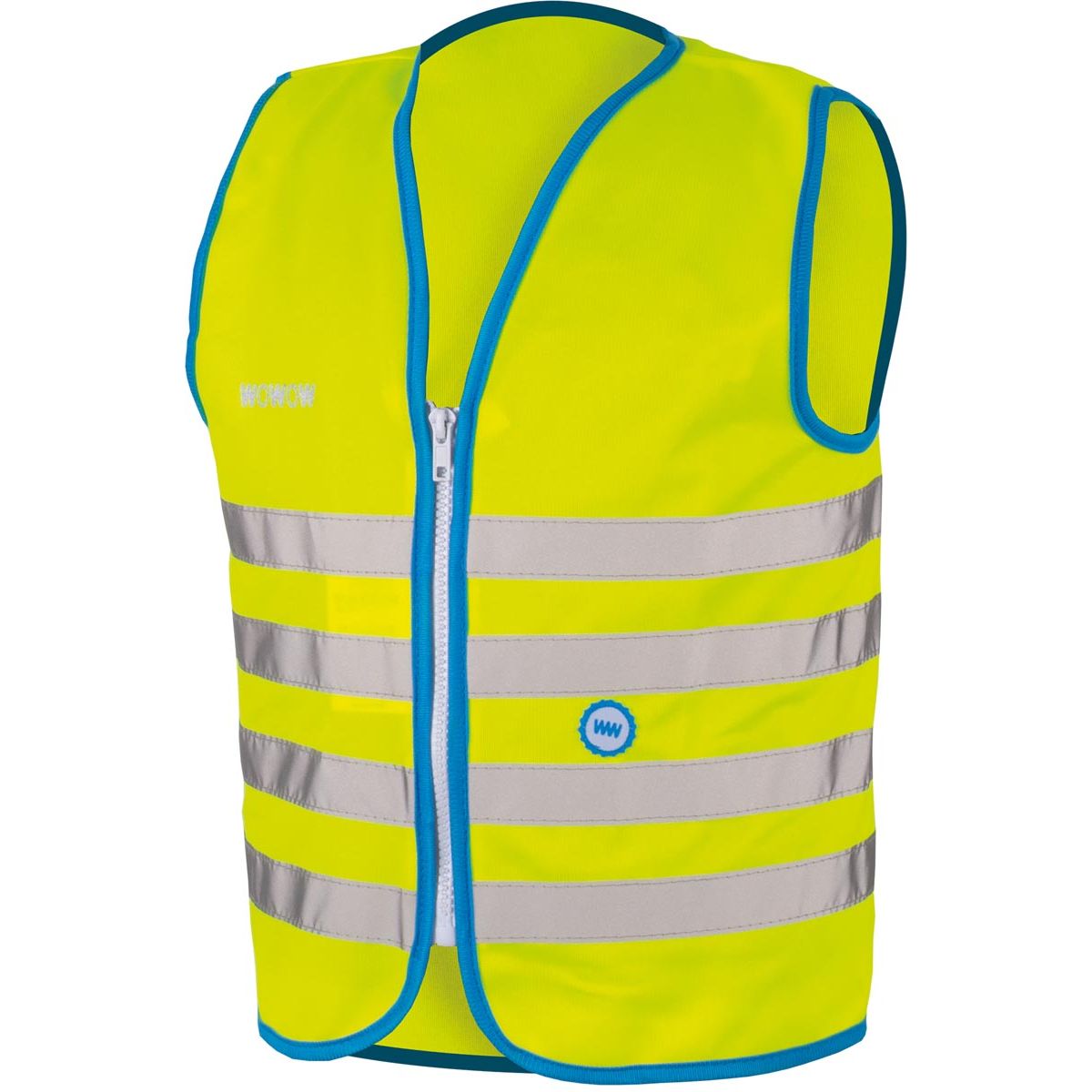 Wowow - Fun Jacket fluoreszierende Weste, gelb, L (Kind)