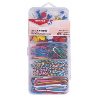 OFFICE products - office set, 135 stuks