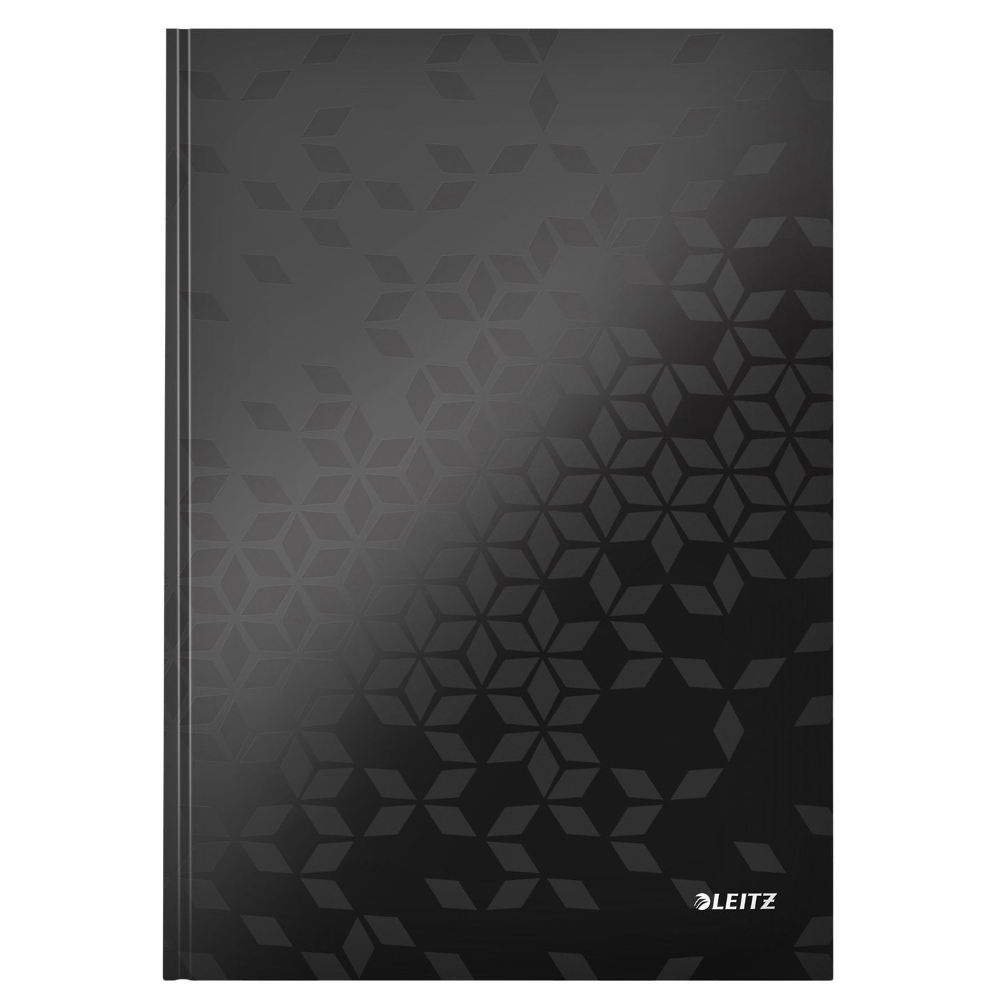 Leitz - Notizbuch WOW A4 160 Seiten 90gr Strich schwarz