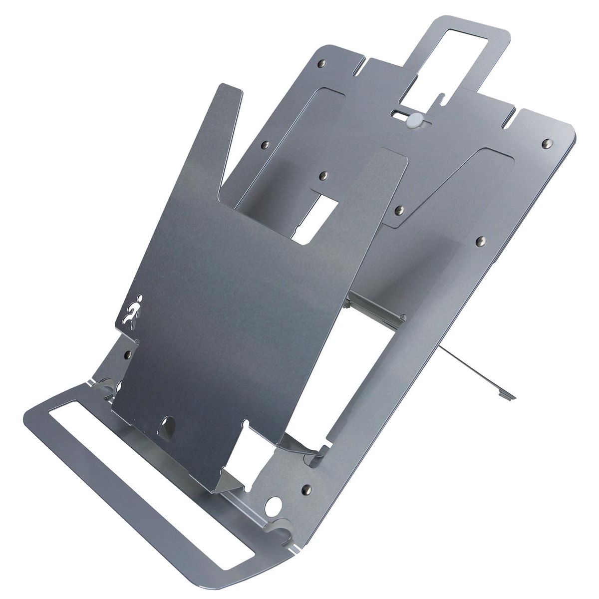 R-Go Tools - R-Go Echo laptopstandaard, zilver