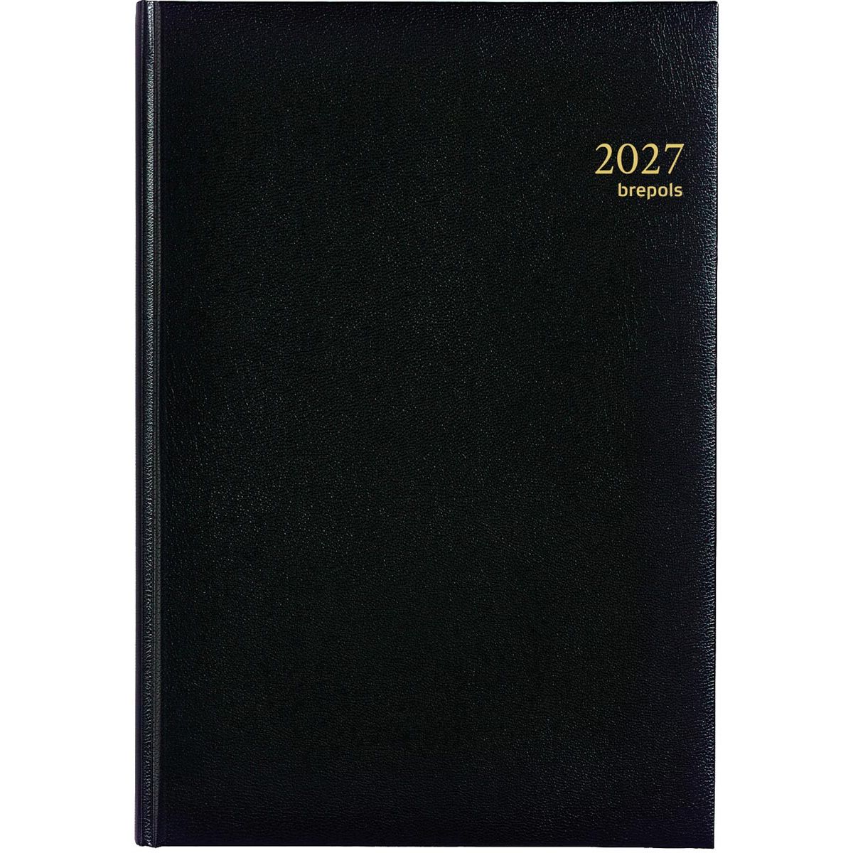 Brepols - Agenda 2026 Omega Lima 7 jours/2 pages noir