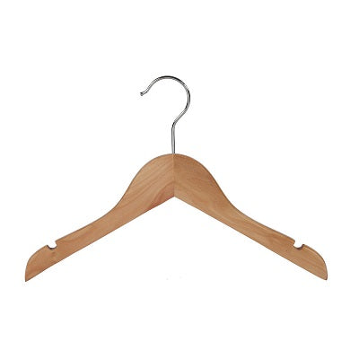 Klika – Kinder-Kleiderbügel mit flachen Kerben, 28 cm