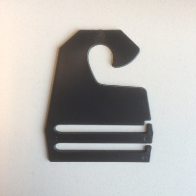 Klika - hanger 44 mm zwart 100 stuks