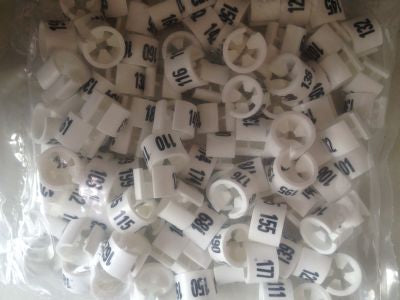 Klika - Kollektionsserie MINI weiß Nummer 101-200