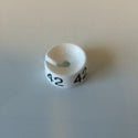 Klika - MB wit/zwart 42 voor op kledinghanger