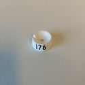 Klika - MB wit/zwart 176 voor op kledinghanger