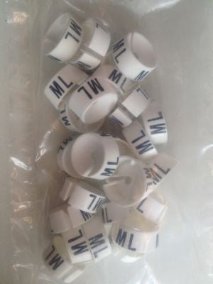 Klika - MB wit/zwart ML voor op kledinghanger