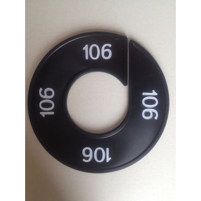 Klika - Maatring 9cm zwart/wit 106