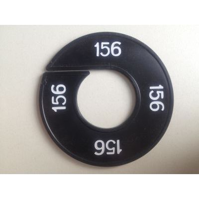 Klika - Maatring 9cm zwart/wit 156