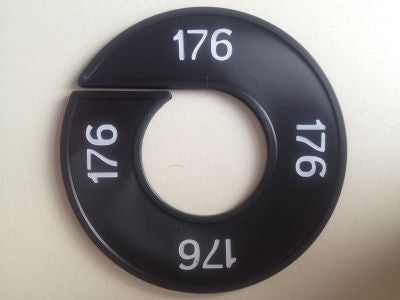 Klika - Taille bague noir/blanc 176