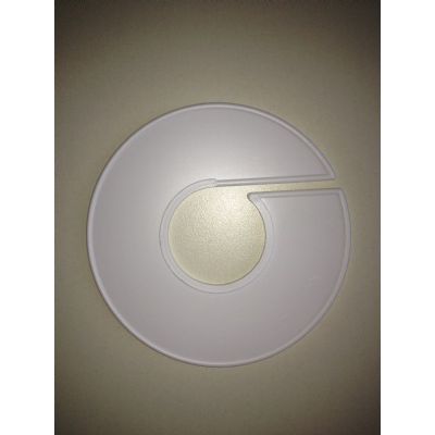 Klika - Maatring 11cm wit onbedrukt
