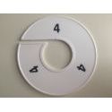 Klika - Maatring 11cm wit/zwart 4