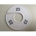 Klika - Maatring 11cm wit/zwart 23