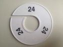 Klika - Maatring 11cm wit/zwart 24