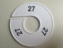 Klika - Maatring 11cm wit/zwart 27