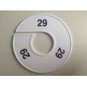 Klika - Maatring 11cm wit/zwart 29