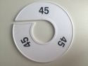 Klika - Maatring 11 cm wit/zwart 45