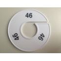 Klika - Maatring 11 cm wit/zwart 46