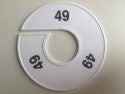 Klika - Maatring 11 cm wit/zwart 49