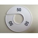 Klika - Maatring 11 cm wit/zwart 50