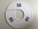 Klika - Maatring 11 cm wit/zwart 58