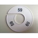 Klika - Maatring 11 cm wit/zwart 59