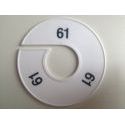 Klika - Maatring 11 cm wit/zwart 61