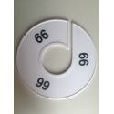 Klika - Maatring 11 cm wit/zwart 66