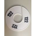 Klika - Maatring 11 cm wit/zwart 122
