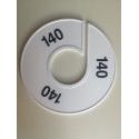 Klika - Maatring 11 cm wit/zwart 140