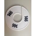 Klika - Maatring 11 cm wit/zwart 146