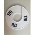 Klika - Maatring 11 cm wit/zwart 170
