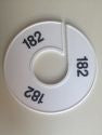 Klika - Maatring 11 cm wit/zwart 182