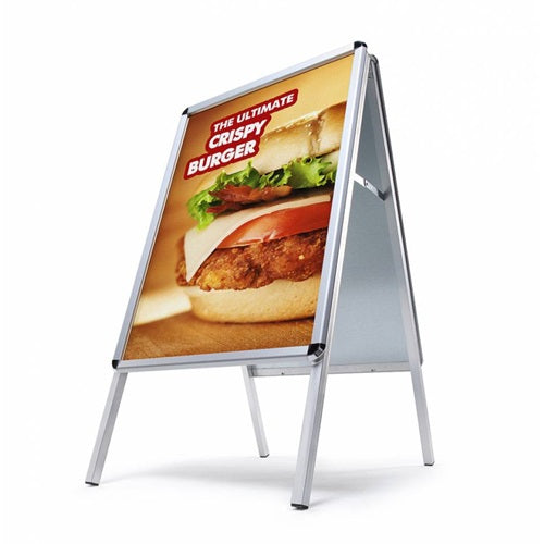 Klika - Stoepbord 42x59 cm Alu- Rondo A2