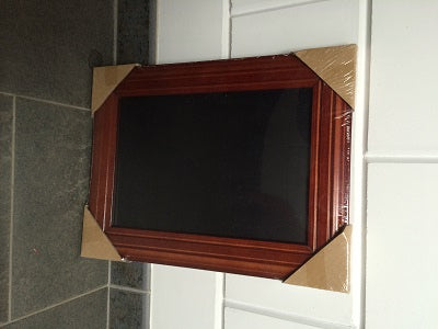 Klika - Krijtbord budget mahonie bxh 30x40 cm