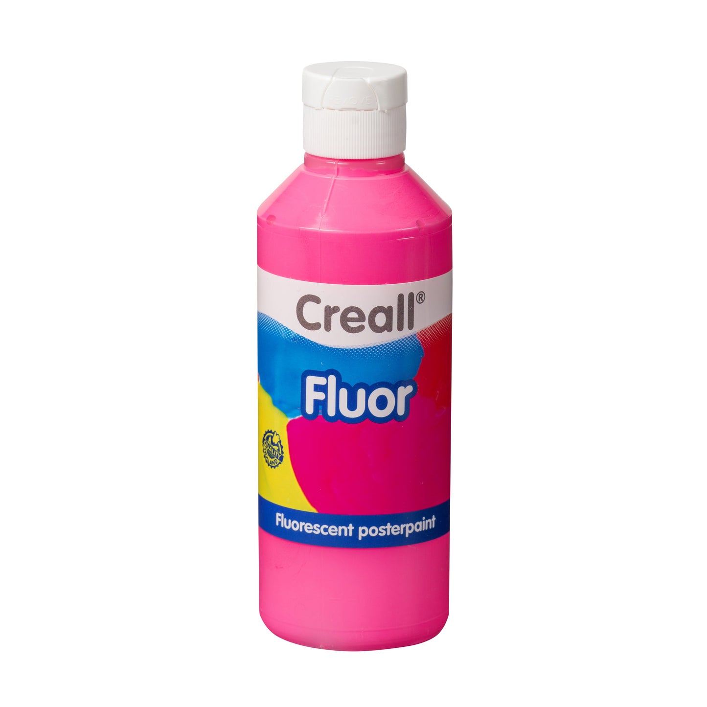 Creall - Plakkaatverf fluor roze 250ml