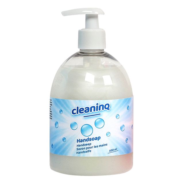 Cleaninq - Savon pour les mains 500ml | 8 pièces