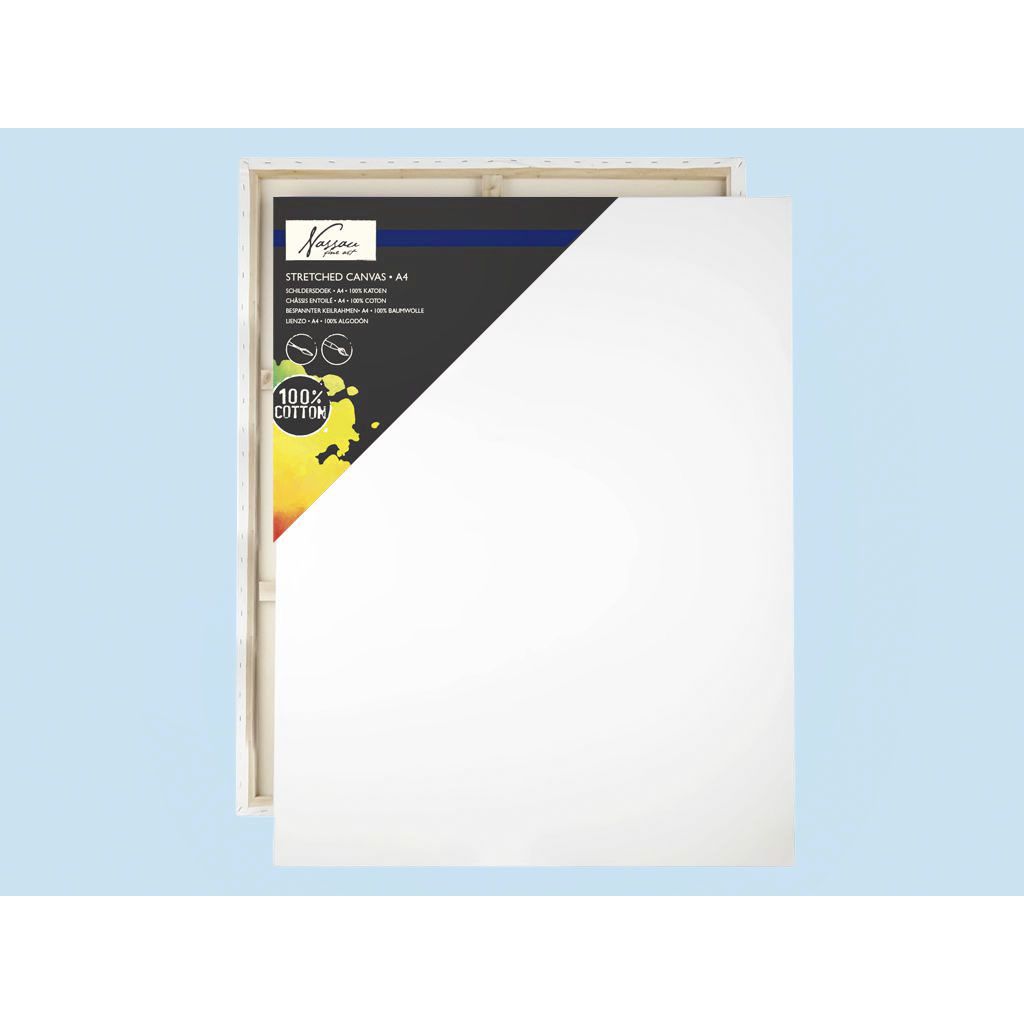 Art Sensations - Canvas nassau fine art 21x29.7cm 100pro katoen | 12 stuks