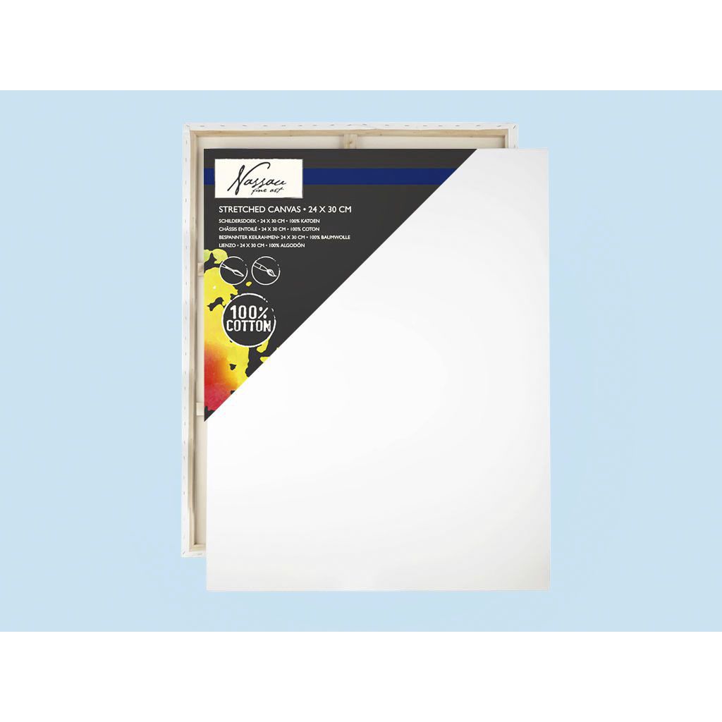 Art Sensations - Toile Nassau fine art 24x30cm 100% coton