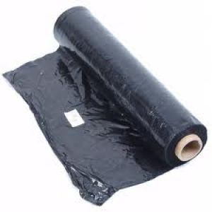 100m de feuille de polyester 300cm 0,05 noir