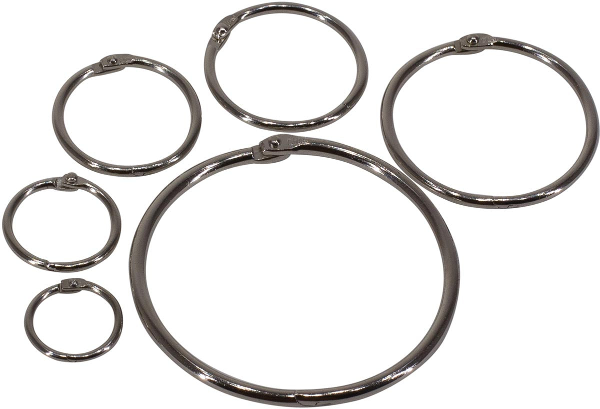 Bronyl - gebroken ringen diameter 32 mm, doos van 100 stuks