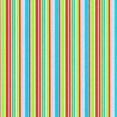 Klika - Papier cadeau Papier cadeau Lignes colorées vert sur blanc nervuré 50 cm