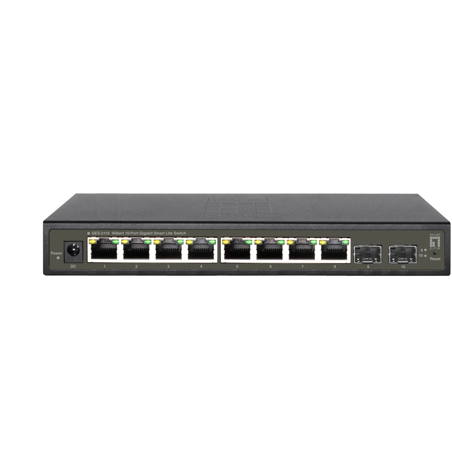 LEVEL ONE - LevelOne GES-2110 netwerk-switch Managed L2 Gigabit Ethernet (10/100/1000) Zwart