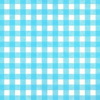 Klika - Papier cadeau Papier cadeau Carrés bleus sur nervuré blanc 50 cm