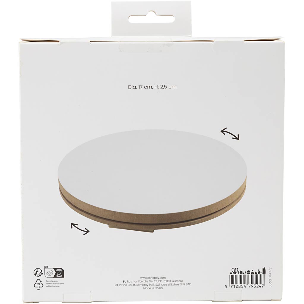 Creativ Company - Disque de modelage mdf 17cm