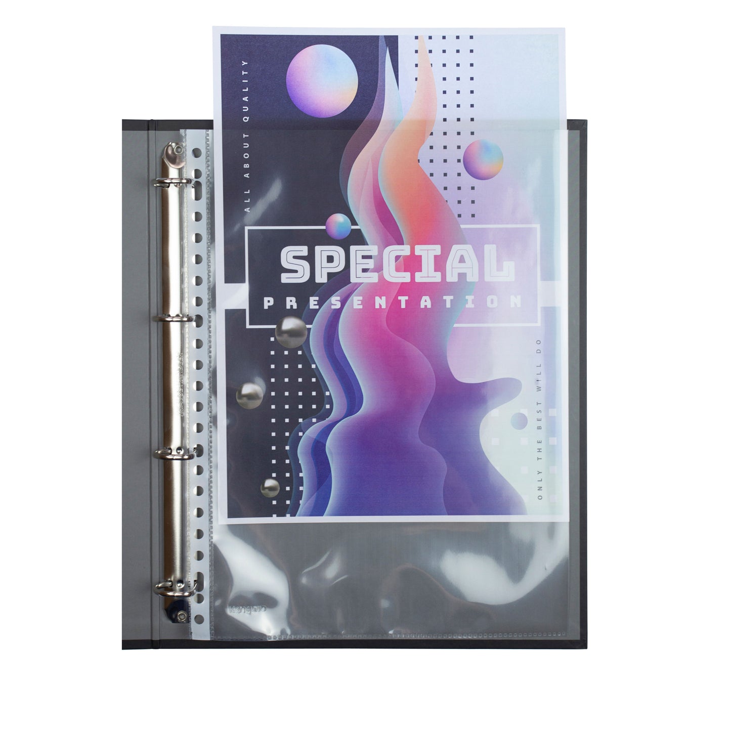 Kangaro - Showtas 23-gaats PP 0.12mm glad 10 stuks