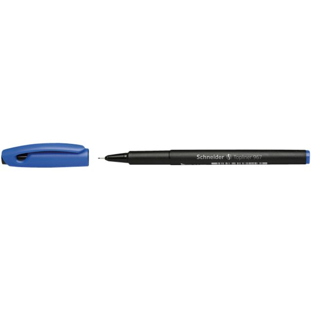 Schneider - Fineliner 967 0,4mm blau | 10 Stück