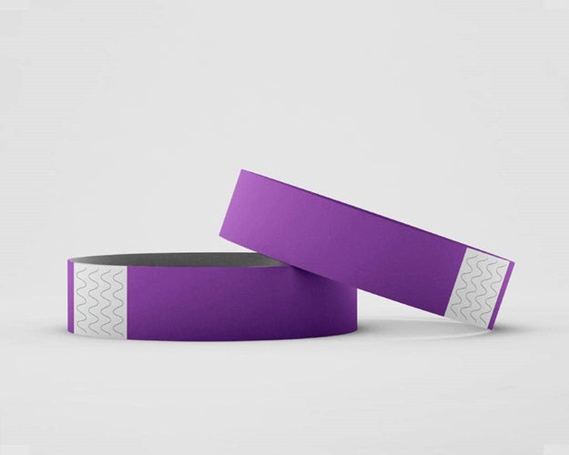 Klika - Bandes d'accès couleur violet 100 pièces